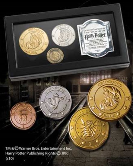 Foto de Réplica de las Monedas de los Gnomos de Gringotts - Harry Potter