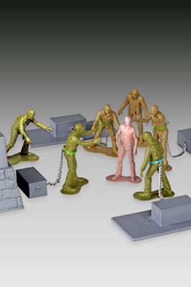 Picture of The Walking Dead Set Woodbury Arena Survivor con Minifiguras