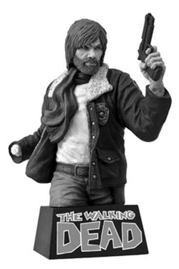 Picture of The Walking Dead Hucha Rick Grimes Black & White 20 cm