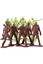 Picture of The Walking Dead Pack de 10 Minifiguras Army Men Zombies 5 cm
