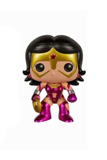 Foto de DC Comics POP! Heroes Vinyl Figura Metallic Star Sapphire Wonder Woman Exclusive 9 cm