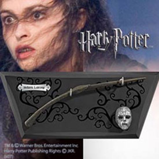 Foto de Varita Mágica de Bellatrix Lestrange 35 cm con Expositor - Harry Potter