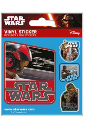 Picture of Star Wars Episode VII Pegatina Vinilo Flask Pack (5) Resistance