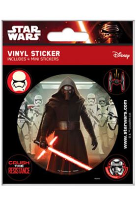 Picture of Star Wars Episode VII Pegatina Vinilo Flask Pack (5) First Order