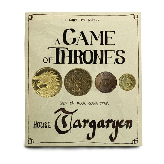 Picture of Juego de Tronos Set de Monedas House Targaryen