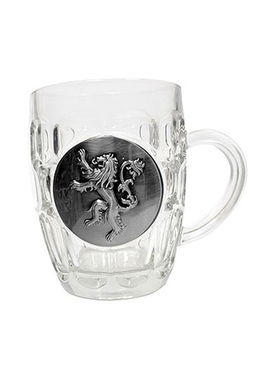 Picture of Juego de Tronos Jarra de cerveza Lannister Metallic Logo