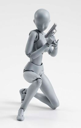 Picture of S.H. Figuarts Figura Woman Deluxe Set Grey Version 15 cm