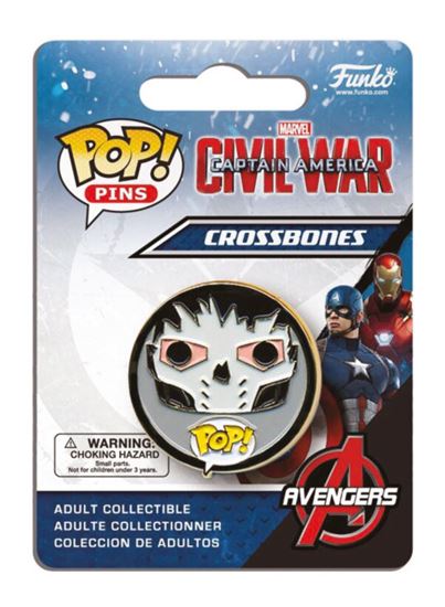 Foto de Captain America Civil War POP! Pins Chapa Crossbones