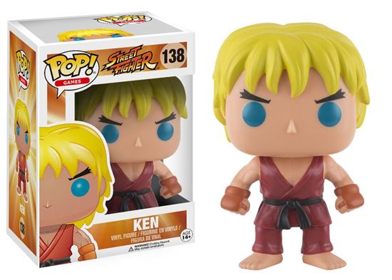 Picture of Street Fighter POP! Games Vinyl Figura Ken 9 cm