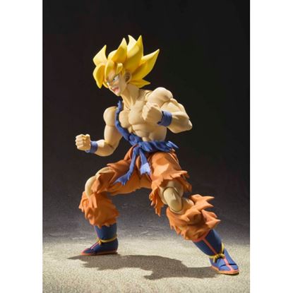 Picture of Dragon Ball Super Figura S.H. Figuarts Super Saiyan Goku Warrior Awakening Ver. 17.5 cm