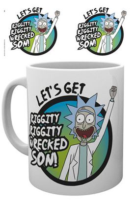 Picture of Rick y Morty Taza Wrecked