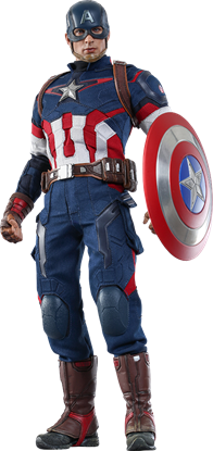 Imagen de Vengadores La Era de Ultrón Figura Movie Masterpiece 1/6 Captain America 31 cm