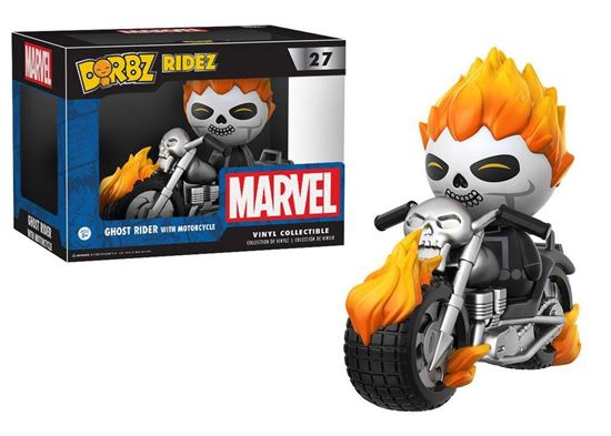 Picture of Marvel Comics POP! Ridez Vinyl Vehículo con Figura Dorbz Ghost Rider & Motorcycle 24 cm