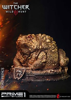 Picture of Witcher 3 Hearts of Stone Estatua Toad Prince of Oxenfurt Gold Ver. 34 cm