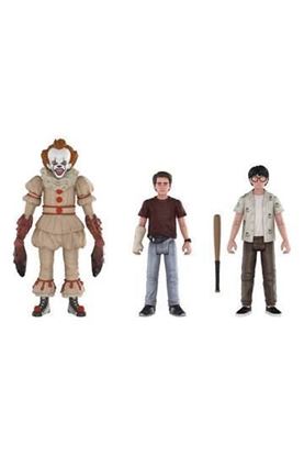 Picture of Stephen King's It 2017 Pack de 3 Figuras Pennywise, Richie, Eddie 10 cm