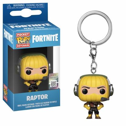 Imagen de Fortnite Llavero Pocket POP! Vinyl Raptor 4 cm