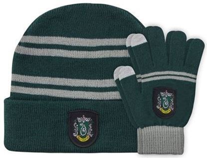 Picture of Set de Gorro y Guantes Táctiles Slytherin - Harry Potter