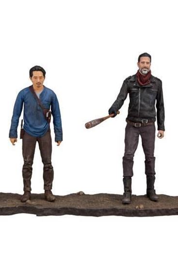Foto de The Walking Dead TV Version Pack de 2 Figuras Negan & Glenn 13 cm