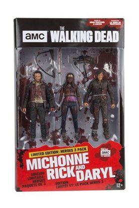 Picture of The Walking Dead TV Version Pack de 3 Figuras Heroes 13 cm