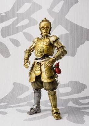 Imagen de Star Wars C-3PO Honyaku Karakuri Figura 18 CM  Meisho Movie Realization