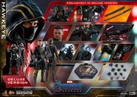 Foto de Vengadores Endgame Figura Movie Masterpiece 1/6 Hawkeye Deluxe Version 30 cm