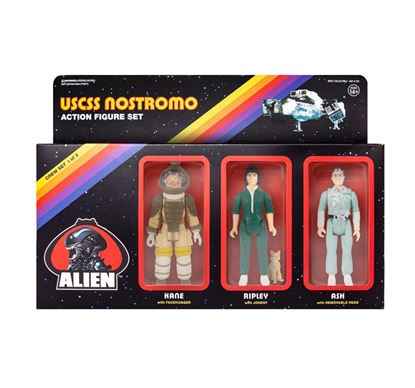 Picture of Alien Pack de 3 Figuras ReAction Pack A 10 cm
