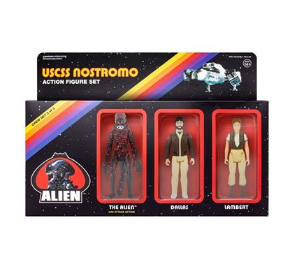 Picture of Alien Pack de 3 Figuras ReAction Pack C 10 cm