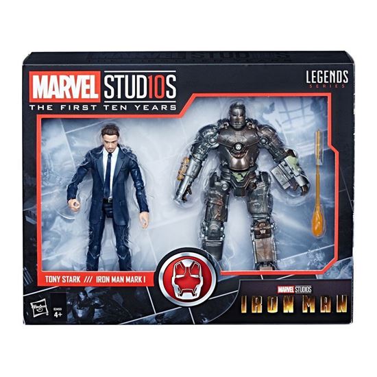 Picture of Marvel Legends Pack de 2 Figuras Tony Stark & Iron Man Mark I 15 cm