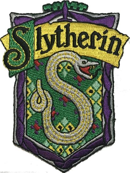 Foto de Parche Textil Slytherin (versión libro) - Harry Potter
