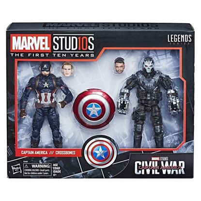 Picture of Marvel Legends Pack de 2 Figuras Captain America & Crossbones 15 cm