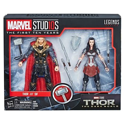 Picture of Marvel Legends Pack de 2 Figuras Thor & Sif 15 cm