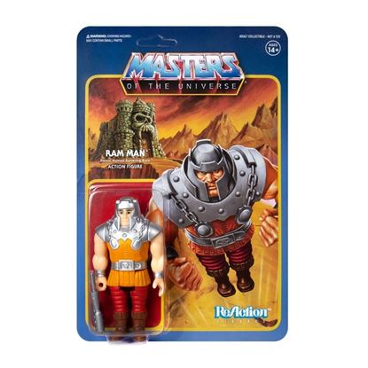 Picture of Masters of the Universe Figura ReAction Ram Man (Mini Comic) 10 cm