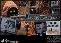 Picture of Star Wars Episode IV Pack de 2 Figuras Movie Masterpiece 1/6 Jawa & EG-6 Power Droid 18-21 cm Figuras Star Wars. RESERVA