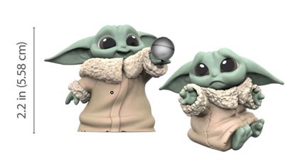 Picture of PACK THE CHILD BABY YODA BOLA + PENA SET 2 FIGURAS 5,5CM STAR WARS THE BOUNTY COLLECTION
