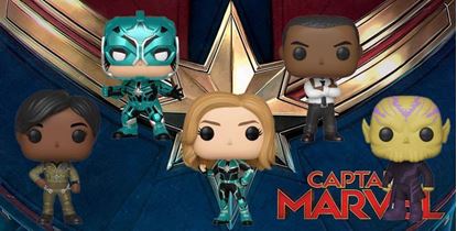 Picture of PACK 5 FIGURAS CAPTAIN MARVEL.