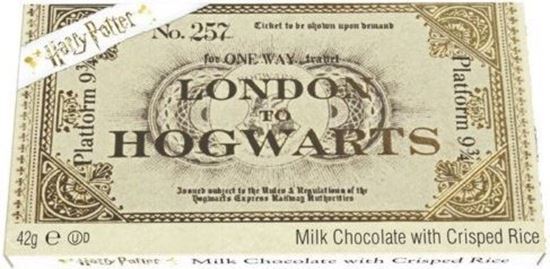 Picture of Tableta Chocolate Billete Hogwarts Express - Harry Potter