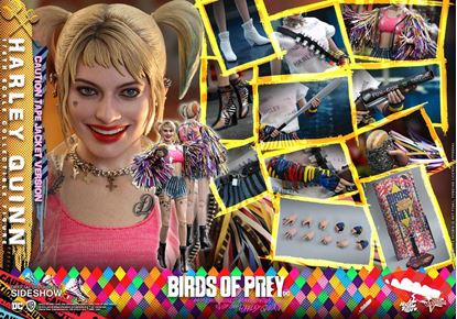 Picture of Birds of Prey Figura Movie Masterpiece 1/6 Harley Quinn (Caution Tape Jacket Version) 29 cm RESERVA