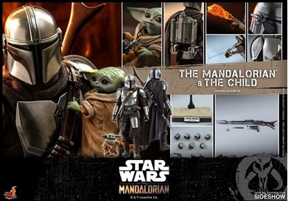Imagen de Star Wars The Mandalorian Pack de 2 Figuras 1/6 The Mandalorian & The Child 30 cm
