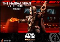 Foto de Star Wars The Mandalorian Pack de 2 Figuras 1/6 The Mandalorian & The Child Deluxe 30 cm