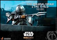 Foto de Star Wars The Mandalorian Pack de 2 Figuras 1/6 The Mandalorian & The Child Deluxe 30 cm