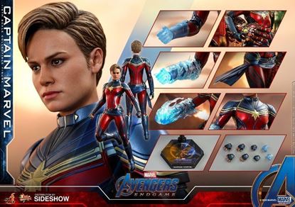 Imagen de Captain Marvel Figura Movie Masterpiece 1/6 Avengers Endgame