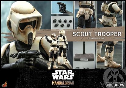 Imagen de Star Wars The Mandalorian Figura 1/6 Scout Trooper 30 cm RESERVA