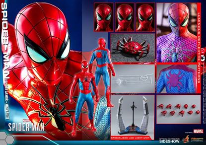 Imagen de Marvel's Spider-Man Figura Video Game Masterpiece 1/6 Spider-Man (Spider Armor MK IV Suit) 30 cm
