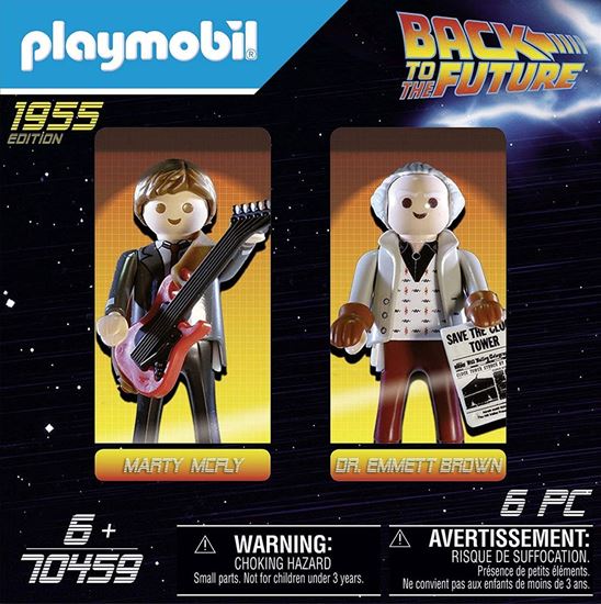 Foto de PLAYMOBIL-Back to The Future Marty Mcfly y Dr. Emmett Brown
