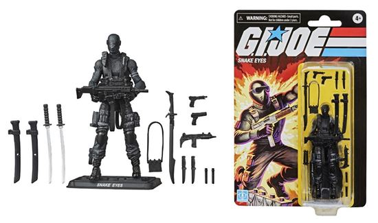 Picture of SNAKE EYES FIGURA 12 CM GIJOE RETRO SERIES