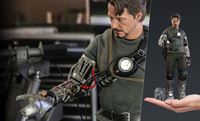 Foto de Iron Man Figura Movie Masterpiece 1/6 Tony Stark (Mech Test Deluxe Version) 30 cm