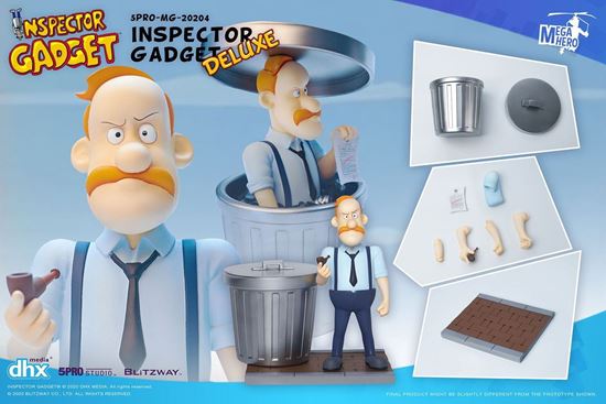 Picture of Inspector Gadget Figura 1/12 Mega Hero Quimby 13 cm