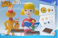Picture of Inspector Gadget Pack de 2 Figuras 1/12 Brain & Penny 11 cm