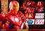 Imagen de Iron Man 2 Figura MM 1/6 Iron Man Mark IV (Holographic Version) 2020 Toy Fair Exclusive 30 cm