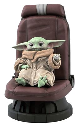 Picture of Star Wars The Mandalorian Estatua Premier Collection 1/2 The Child in Chair 30 cm